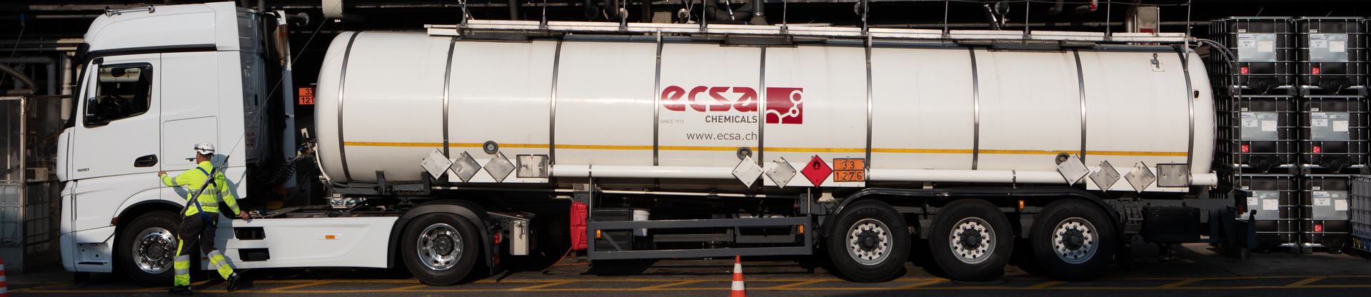 Ecsa chemicals truck