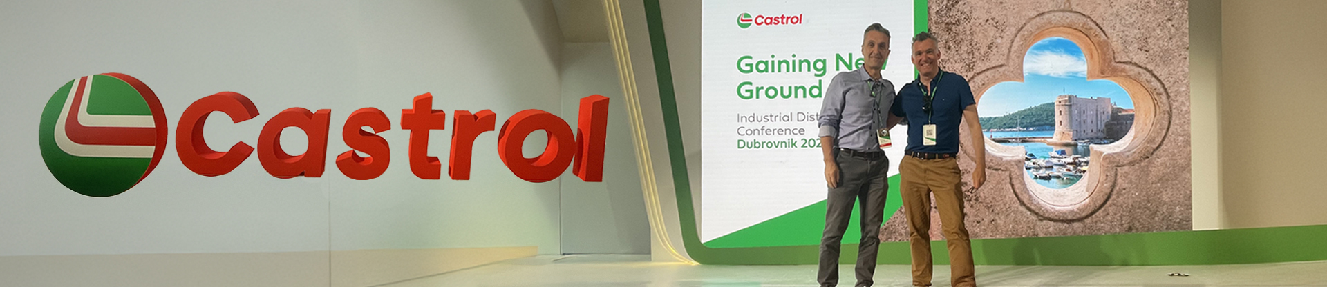 Castrol industrial conference banner 2025